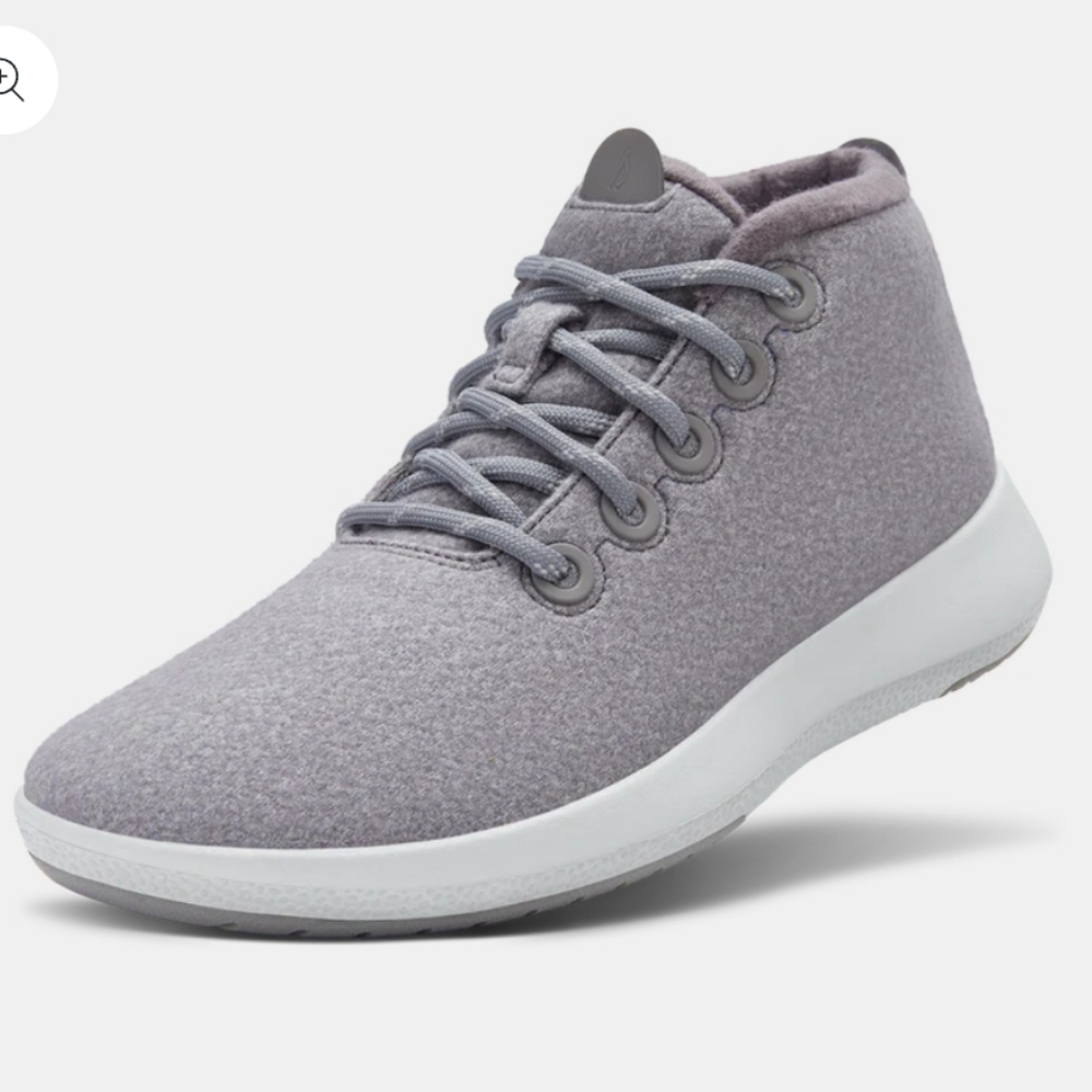 NEW Women's Allbirds Wool Runner-up Mizzles Higher top Size 11 Gray